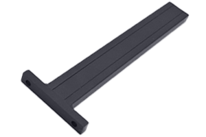 Alumínium kerítés kiegészítő: Talpas alumínium kerítés támasztó