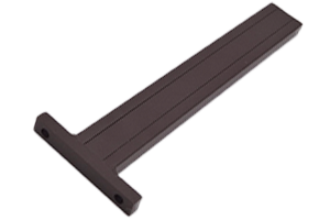 Alumínium kerítés kiegészítő: Talpas alumínium kerítés támasztó